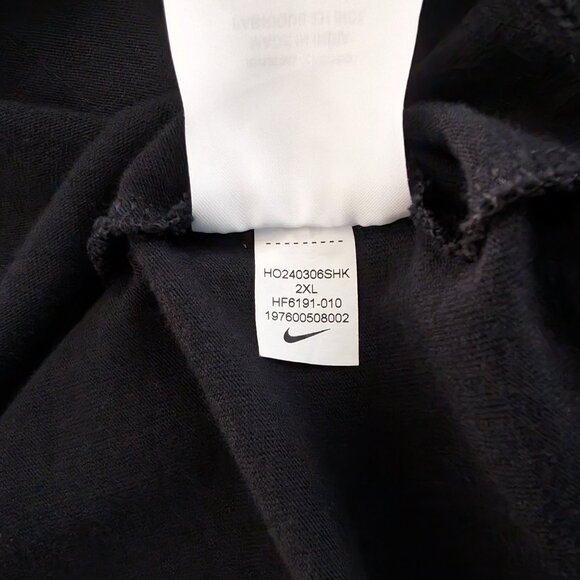 NIKE Tee LeBron James Men's 2XL Max 90 Black Graphic Long Sleeve Pullover - Picture 9 of 11